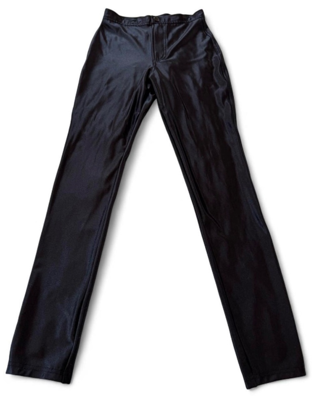 American Apparel Black Disco Leggings - Picture 4 of 9
